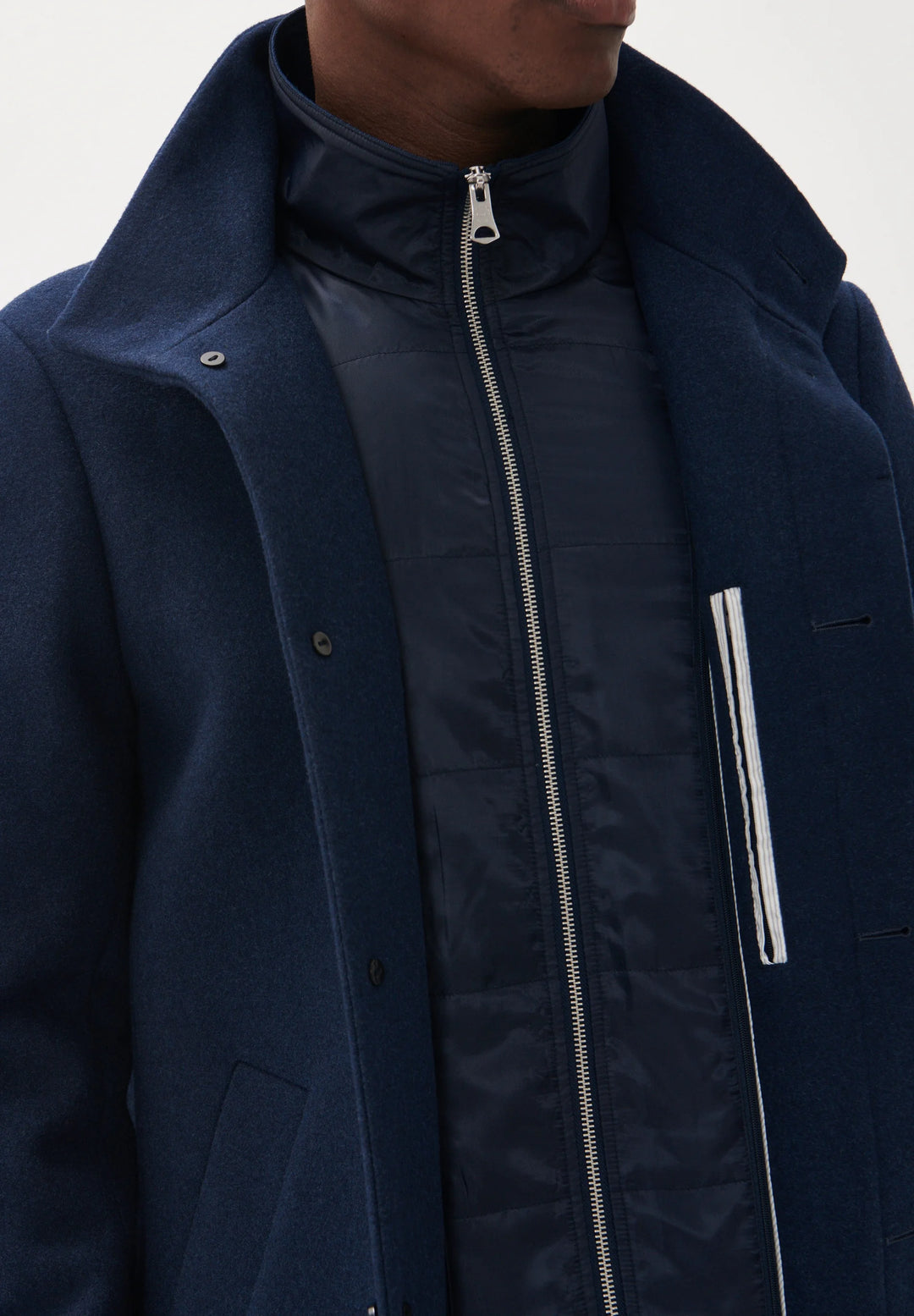 MATINIQUE HARVEY WOOL COAT - OCEANVIEW