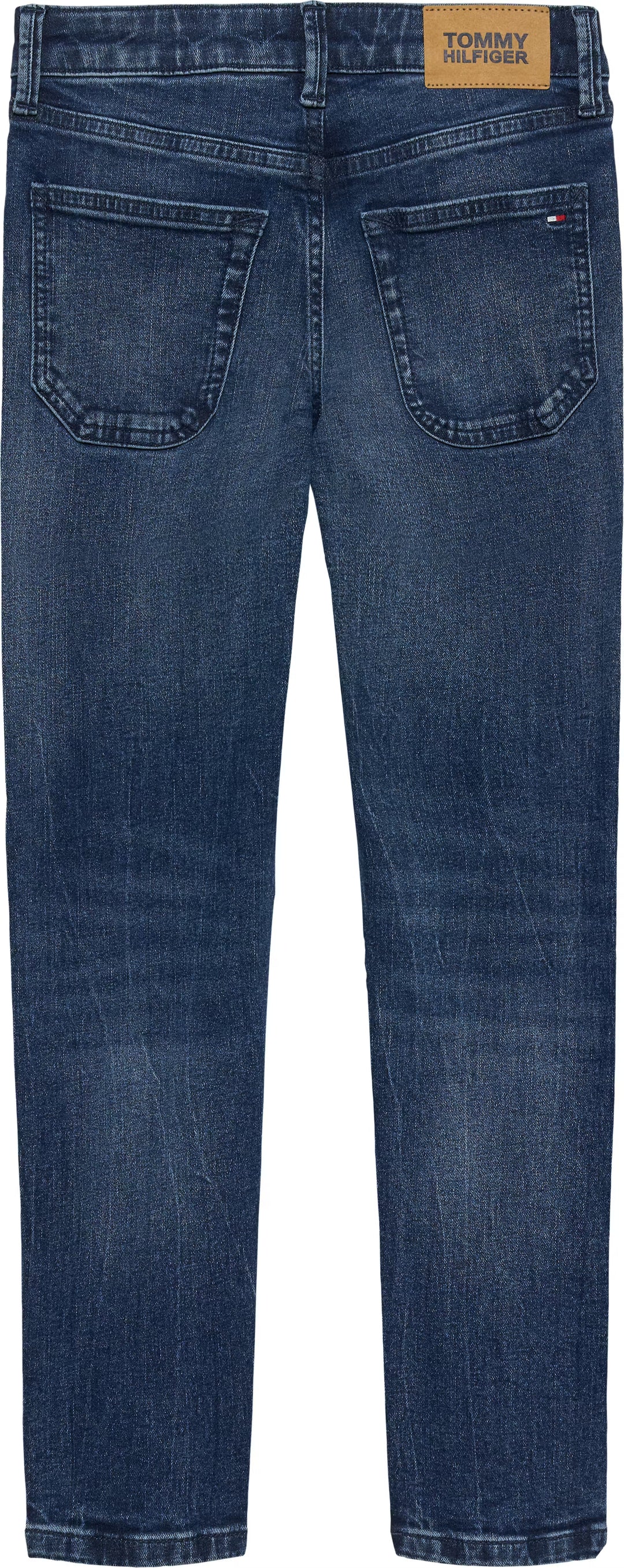 TOMMY HILFIGER BOYS STRAIGHT DARK JEANS