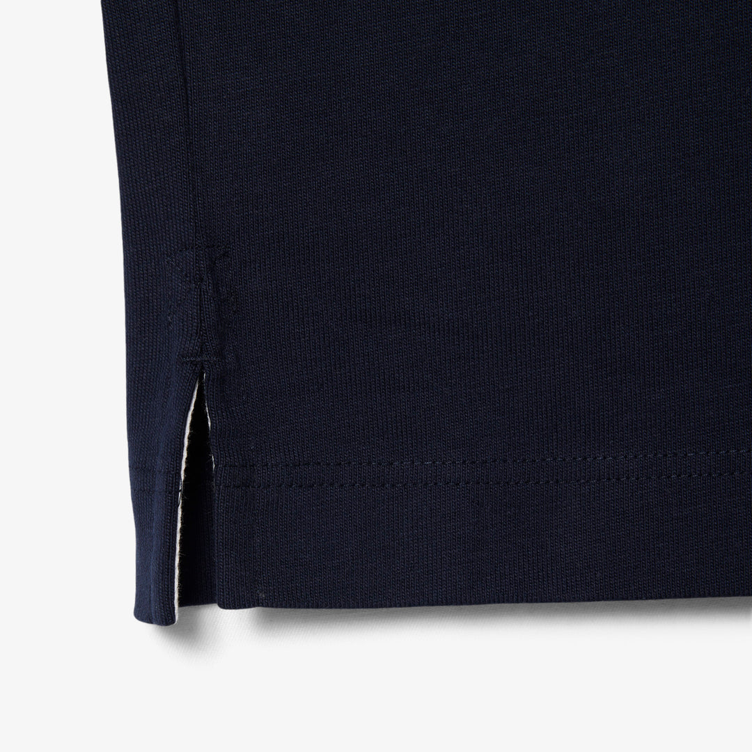 LACOSTE CLASSIC HEAVY COTTON RUGBY TOP