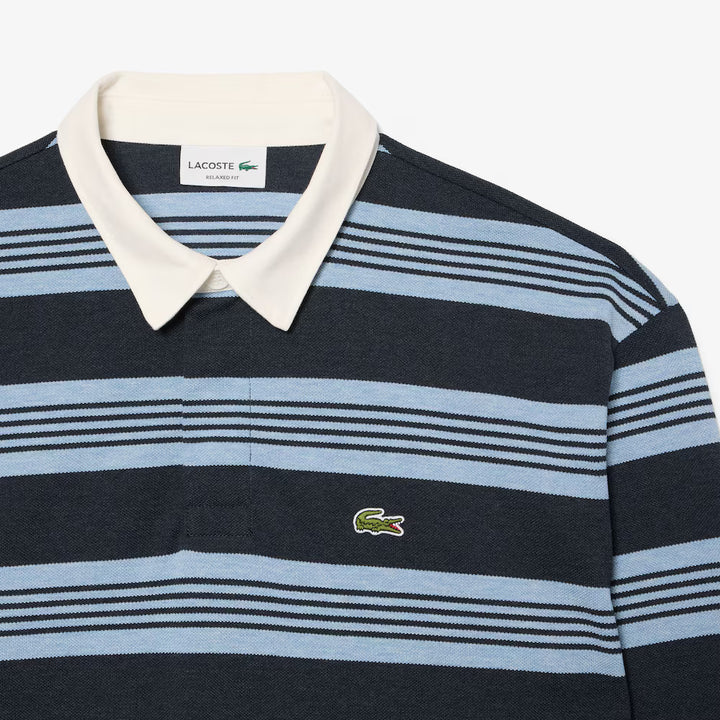 LACOSTE RUGBY TOP - BLUE/BLACK