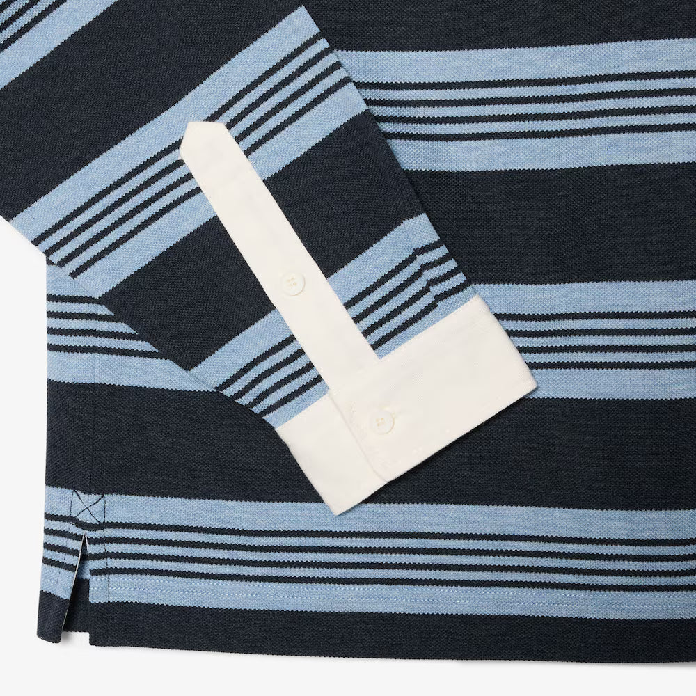 LACOSTE RUGBY TOP - BLUE/BLACK