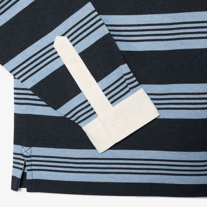 LACOSTE RUGBY TOP - BLUE/BLACK