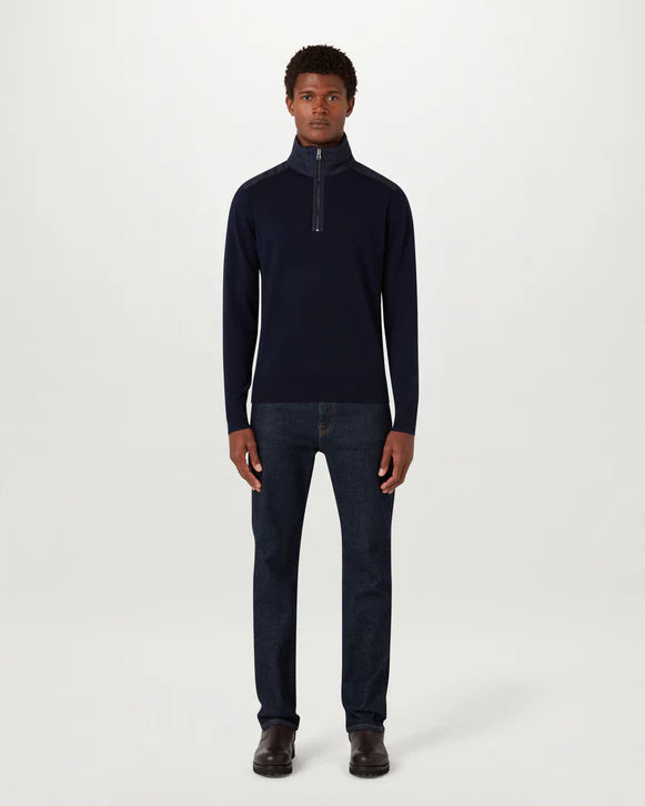 BELSTAFF KILMINGTON QUARTER ZIP JUMPER