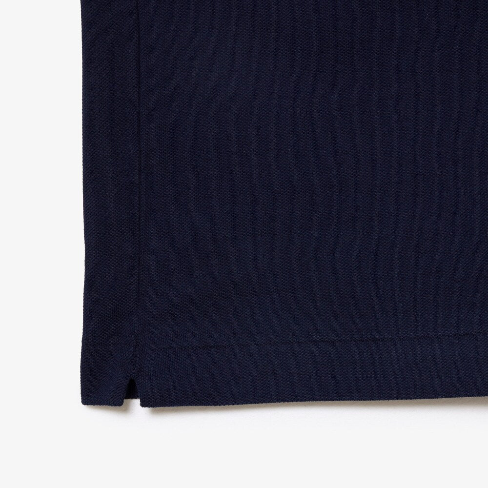 LACOSTE PIQUÉ COTTON POLO - NAVY