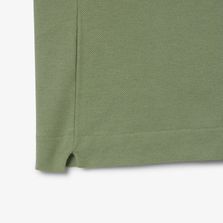 LACOSTE PIQUÉ COTTON POLO - THYME