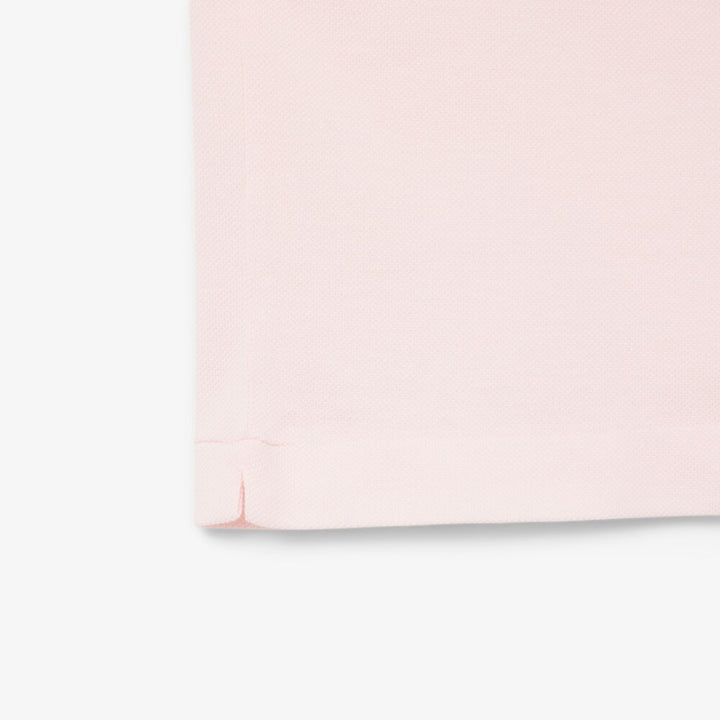 LACOSTE PIQUÉ COTTON POLO - FLAMINGO