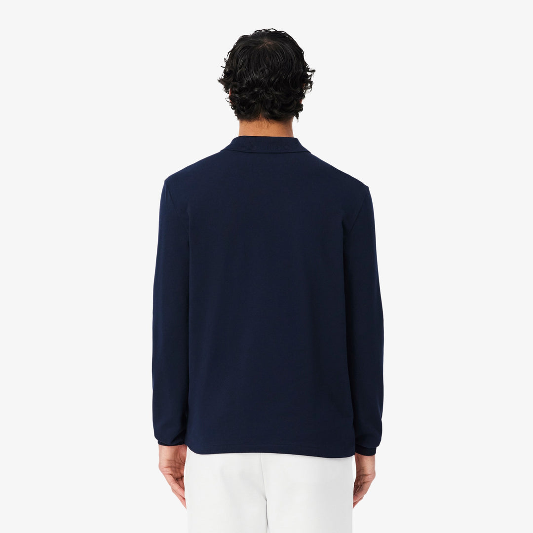 LACOSTE CLASSIC L/S POLO - NAVY BLUE