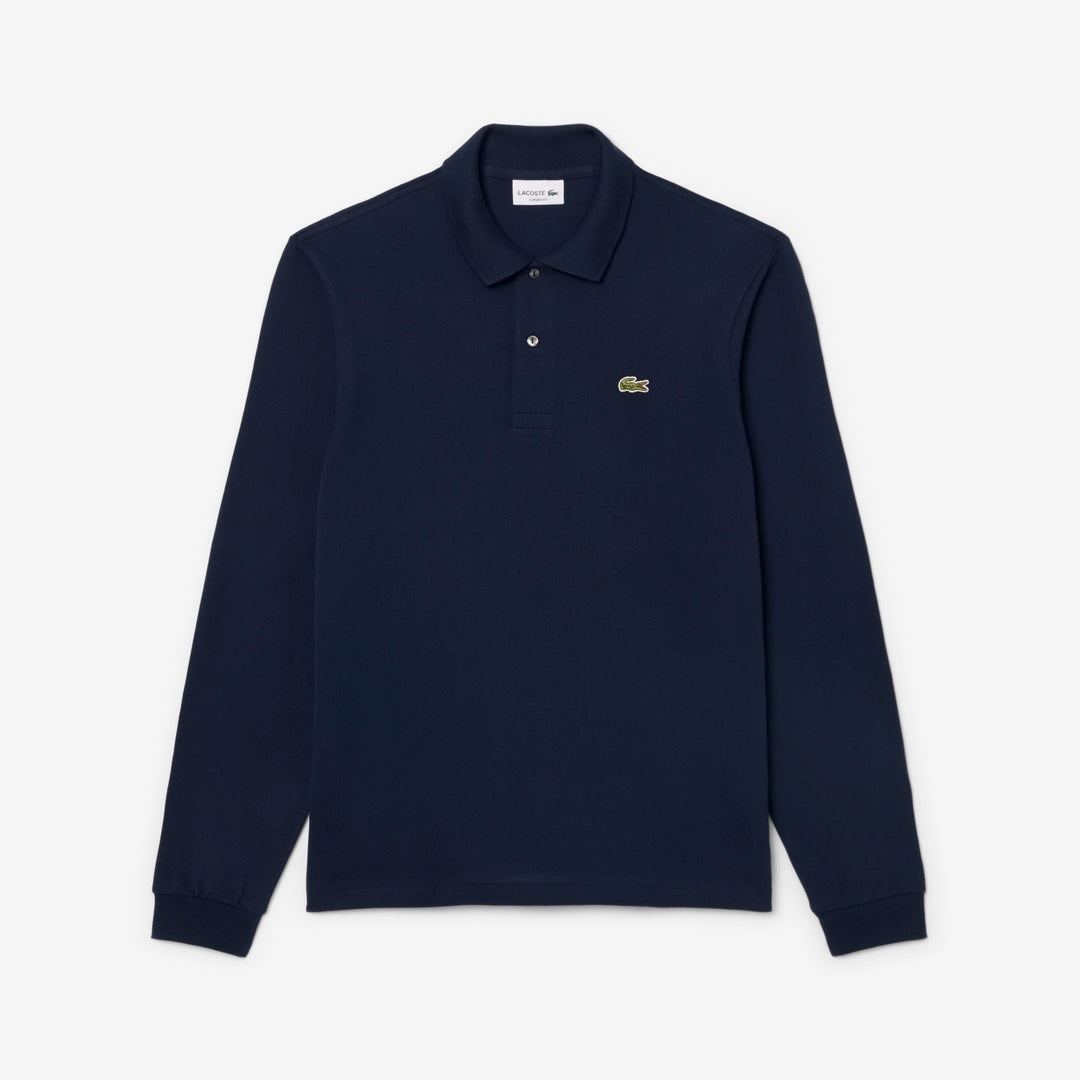 LACOSTE CLASSIC L/S POLO - NAVY BLUE