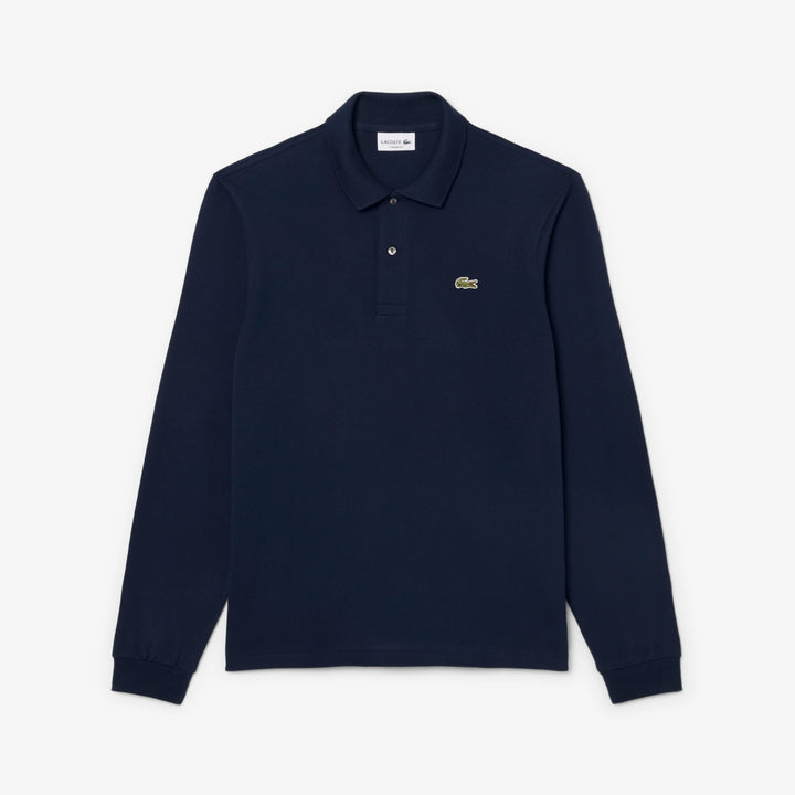LACOSTE CLASSIC L/S POLO - NAVY BLUE