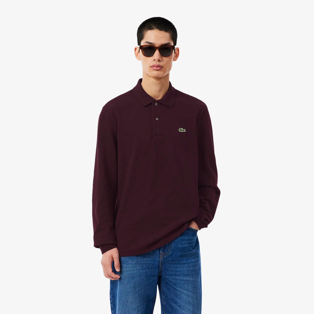 LACOSTE CLASSIC L/S POLO - OXALIS