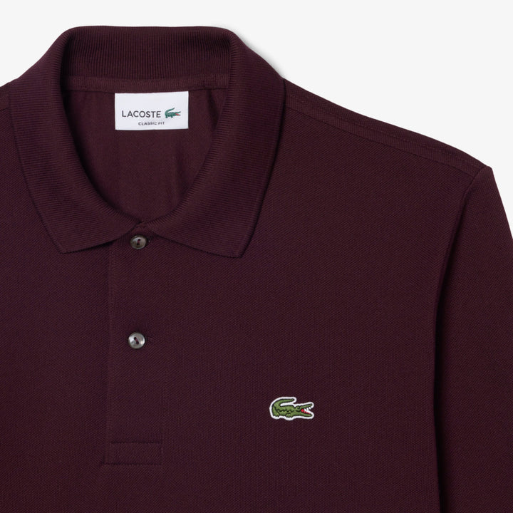 LACOSTE CLASSIC L/S POLO - OXALIS