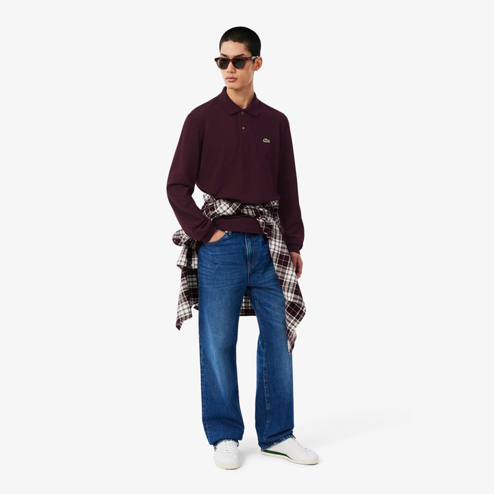 LACOSTE CLASSIC L/S POLO - OXALIS