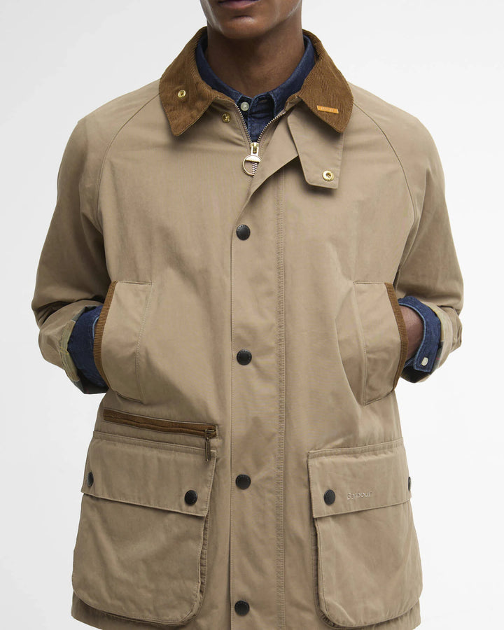 BARBOUR ICONS BEDALE CASUAL - MILITARY BROWN
