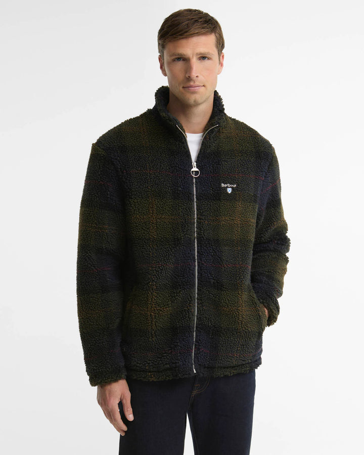 BARBOUR TARTAN FLEECE- SHADOW