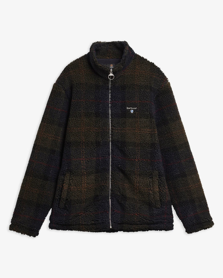 BARBOUR TARTAN FLEECE- SHADOW
