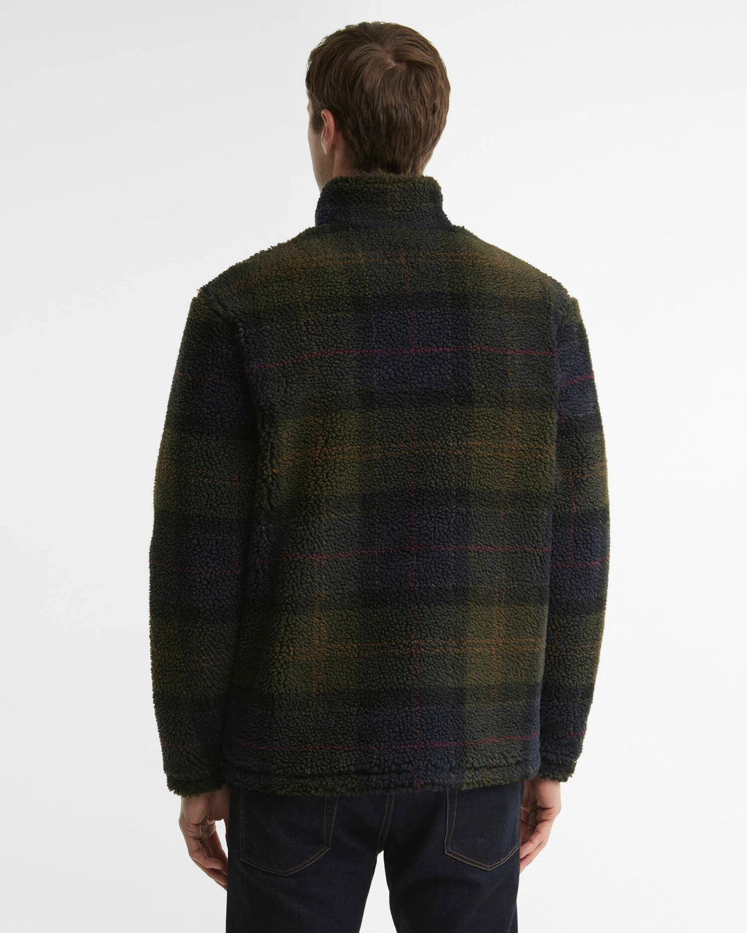 BARBOUR TARTAN FLEECE- SHADOW