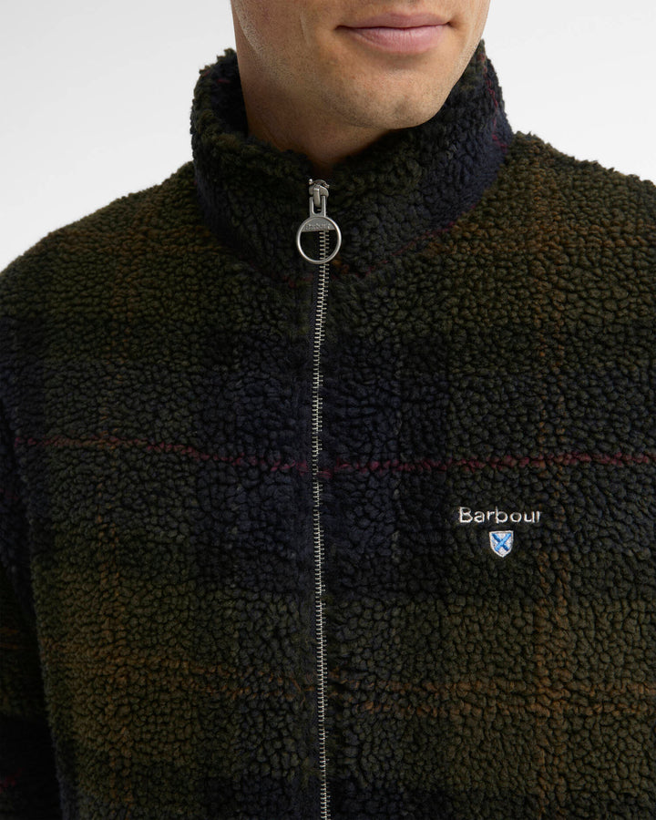 BARBOUR TARTAN FLEECE- SHADOW