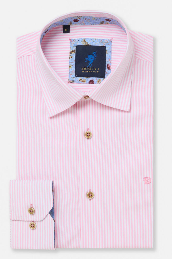 BENETTI ALEXANDER L/S SHIRT - PINK