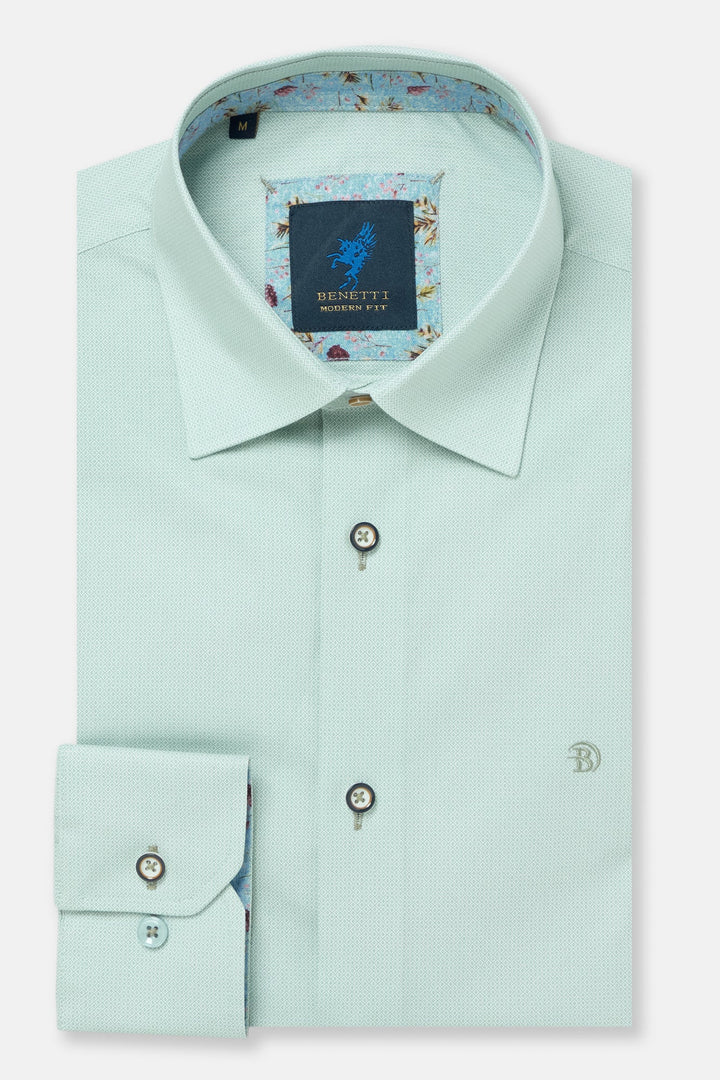 BENETTI ARLO L/S SHIRT - SAGE