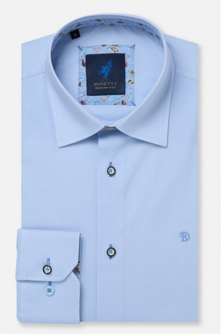 BENETTI ARLO L/S SHIRT - SKY