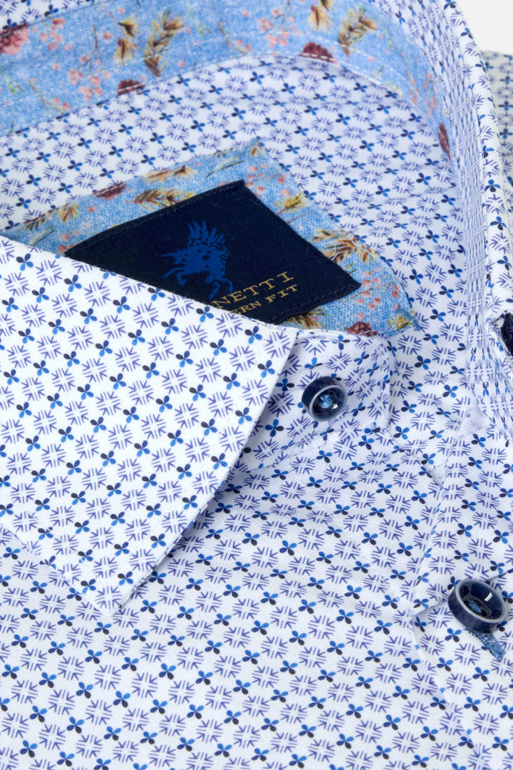 BENETTI LONDON SHIRT - BLUE
