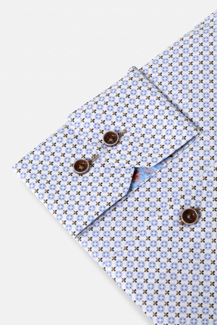 BENETTI LONDON SHIRT - COFFEE