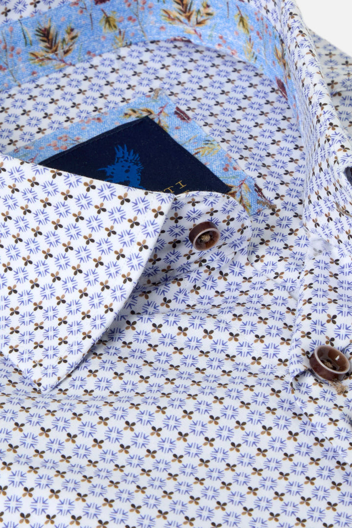 BENETTI LONDON SHIRT - COFFEE