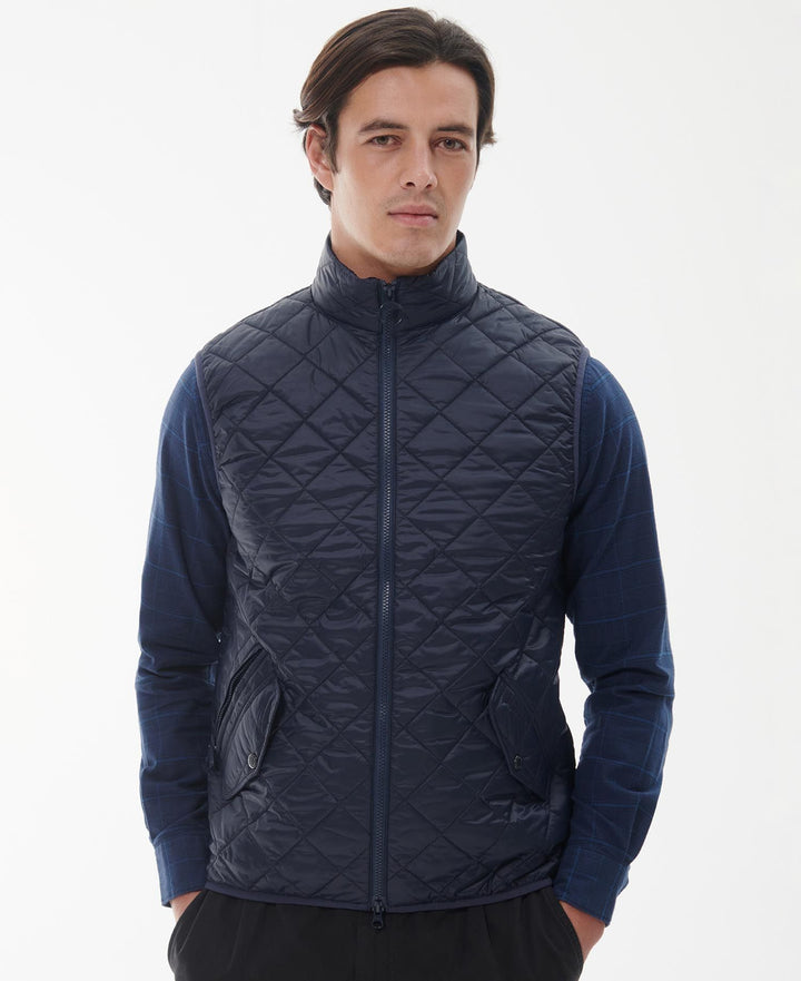 BARBOUR WINTER CHELSEA GILET - NAVY