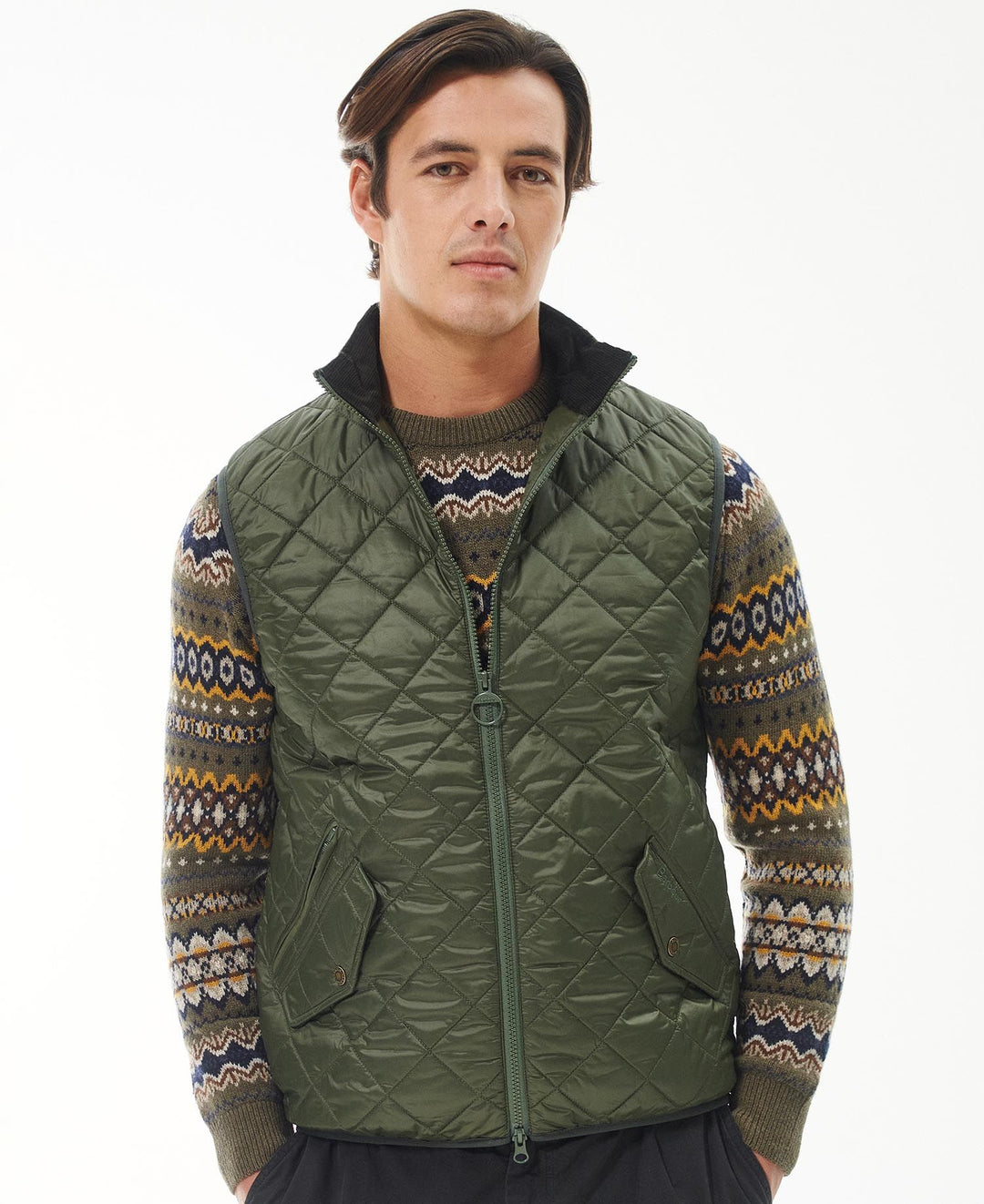 BARBOUR WINTER CHELSEA GILET - OLIVE