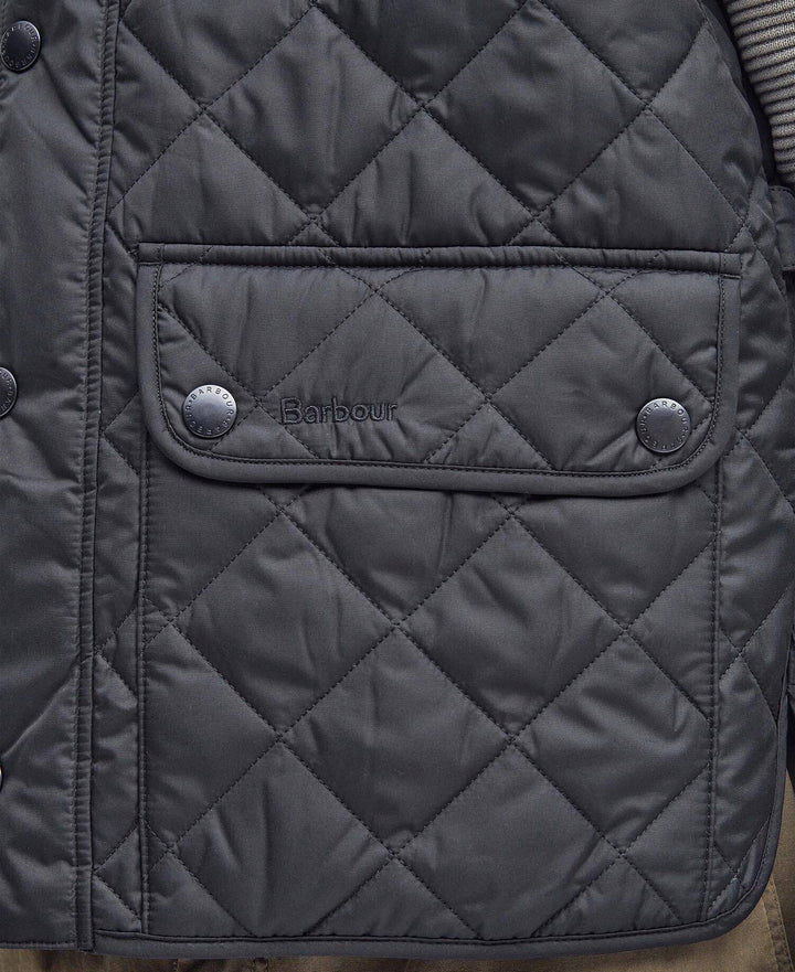 BARBOUR NEW LOWERDALE QUILTED GILET NAVY