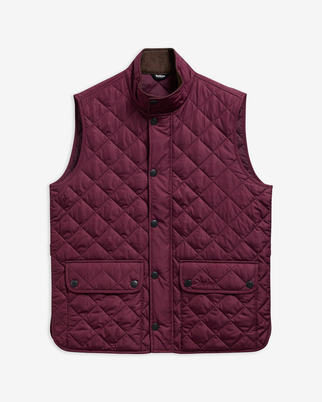 BARBOUR NEW LOWERDALE QUILTED GILET BORDEAUX