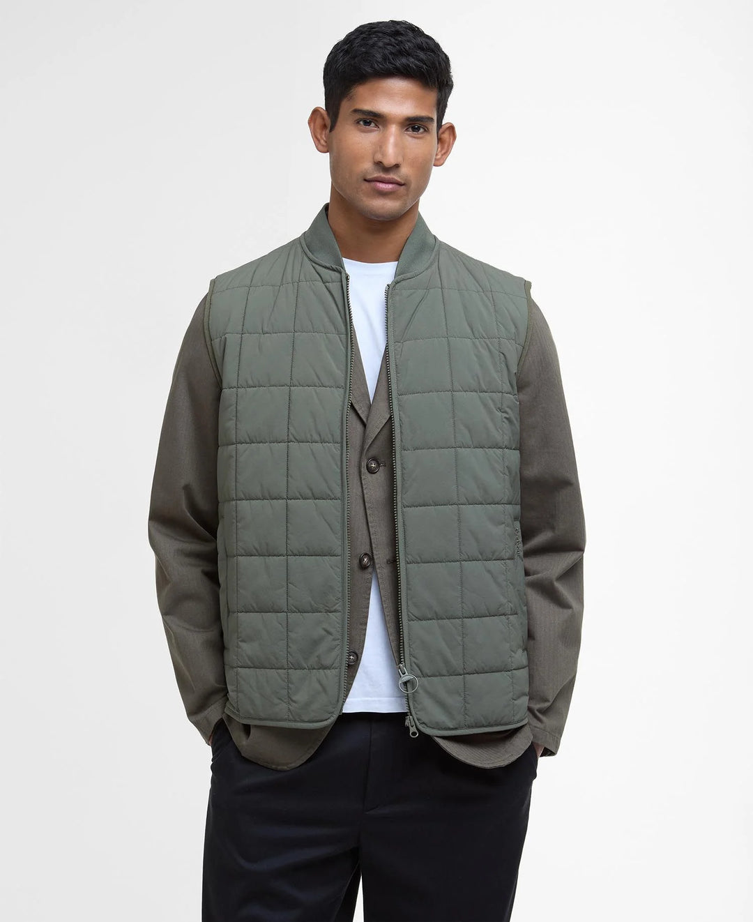 BARBOUR ELMSTONE QUILTED GILET - GREEN