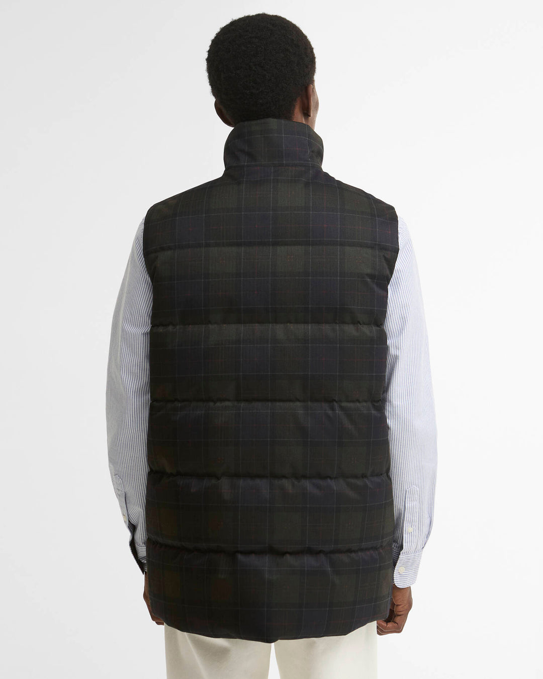 BARBOUR LONNEN TARTAN PUFFER GILET