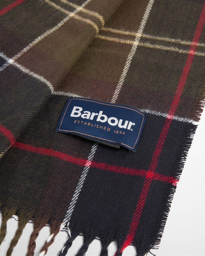 BARBOUR SWINTON BEANIE & SCARF GIFT SET