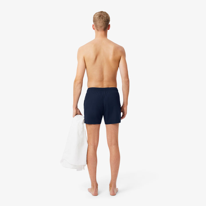 LACOSTE QUICK DRY SWIM SHORT - NAVY