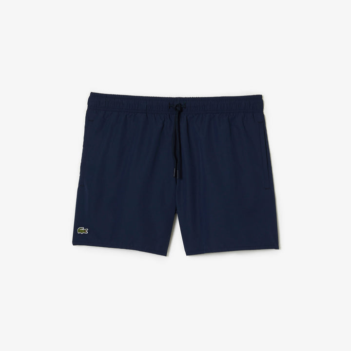 LACOSTE QUICK DRY SWIM SHORT - NAVY