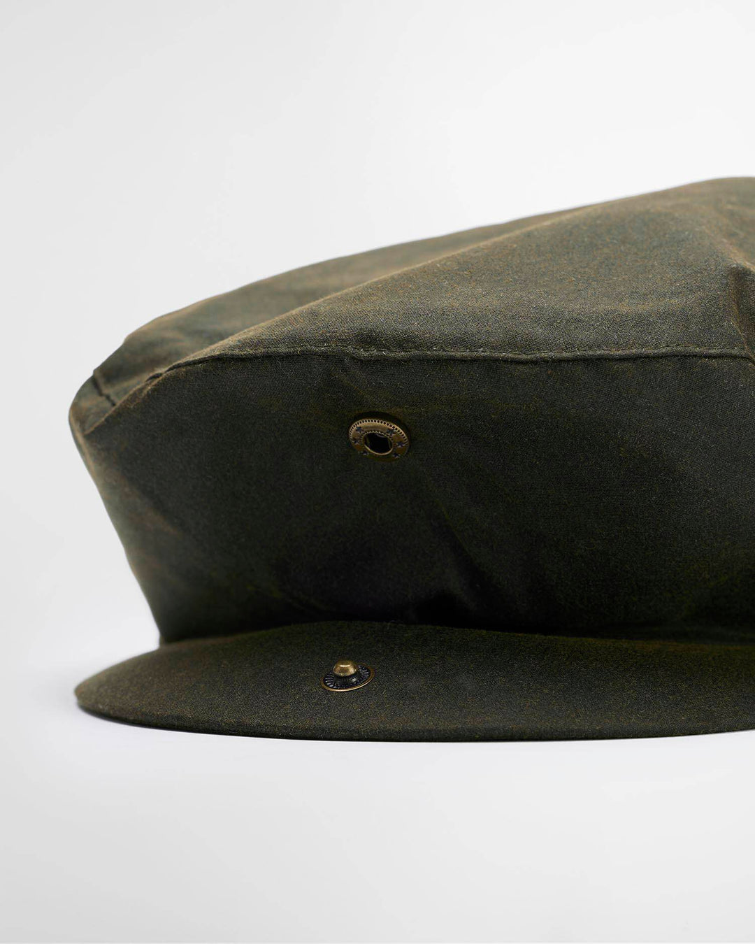 BARBOUR WAX FLAT CAP - OLIVE