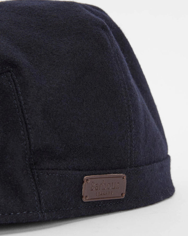 BARBOUR REDSHORE FLATCAP - NAVY