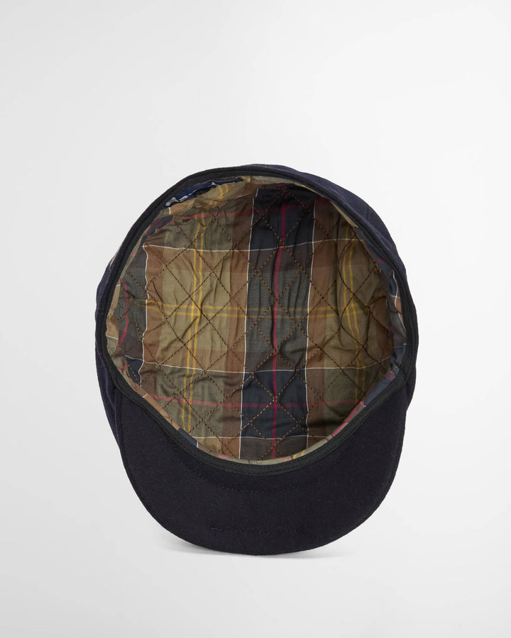 BARBOUR REDSHORE FLATCAP - NAVY