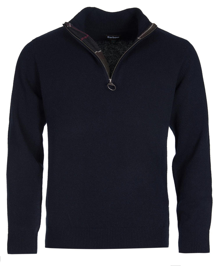 BARBOUR HOLDEN 1/2 ZIP - NAVY