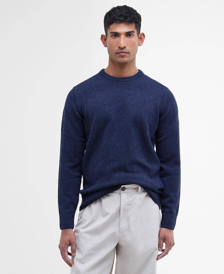 BARBOUR TISBURY CREW -DEEP BLUE