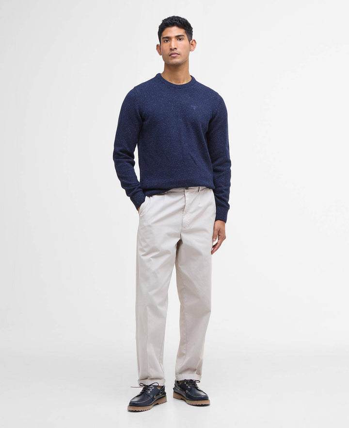 BARBOUR TISBURY CREW -DEEP BLUE