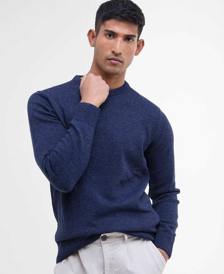 BARBOUR TISBURY CREW -DEEP BLUE