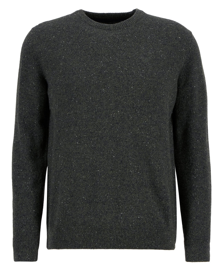 BARBOUR TISBURY CREW - DARK SEAWEED