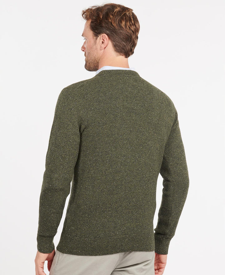 BARBOUR TISBURY CREW - DARK SEAWEED