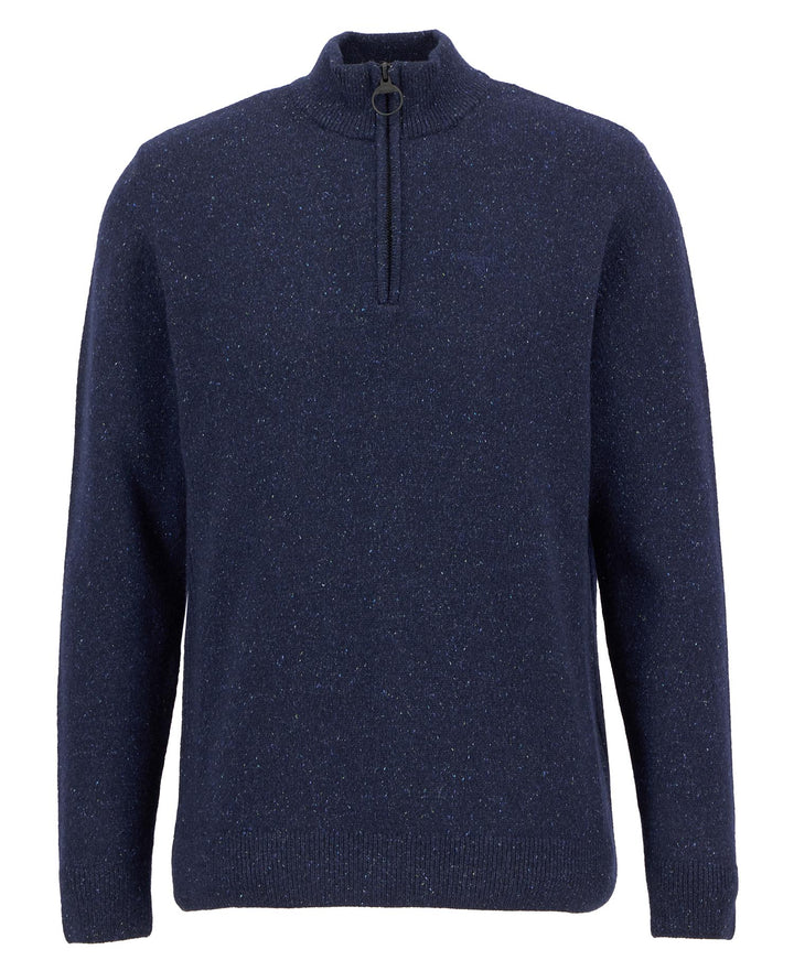 BARBOUR TISBURY 1/2 ZIP - NAVY