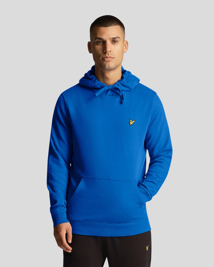 LYLE & SCOTT PULLOVER HOOD - BLUE
