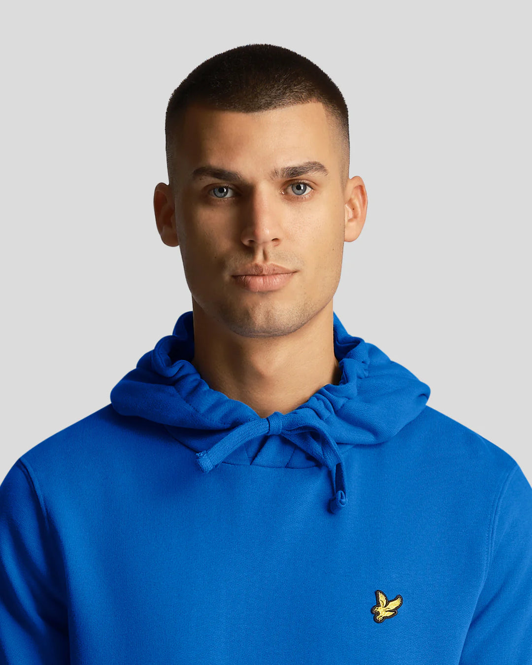 LYLE & SCOTT PULLOVER HOOD - BLUE