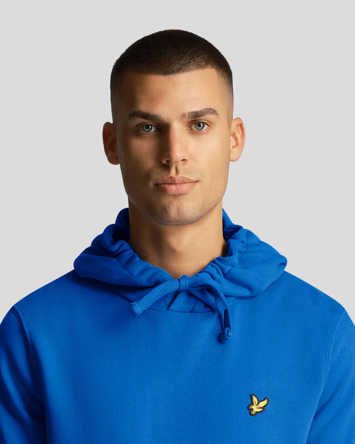 LYLE & SCOTT PULLOVER HOOD - BLUE