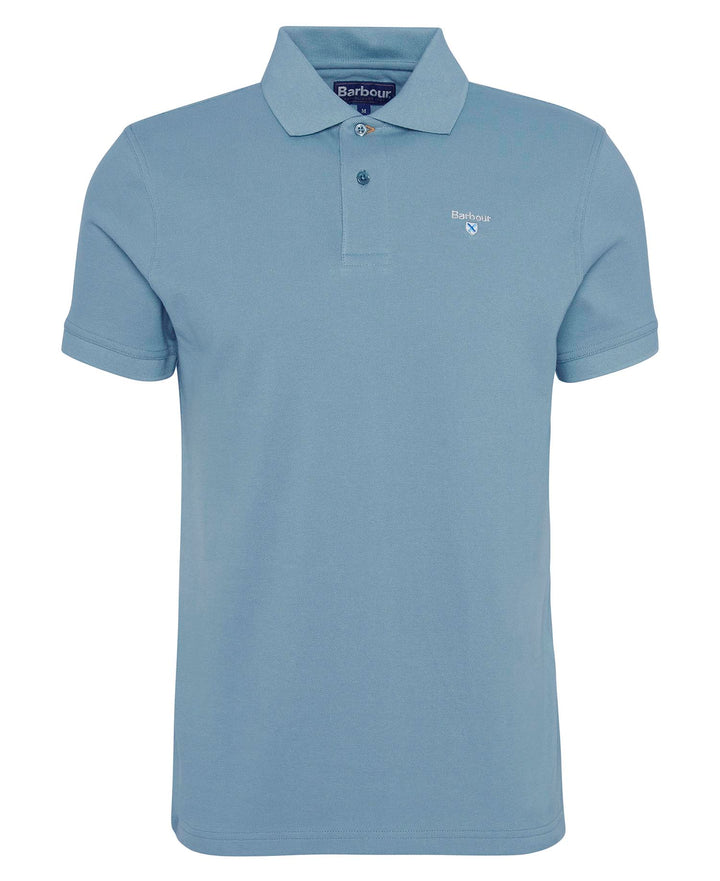 BARBOUR SPORTS TAILORED POLO - LEAD